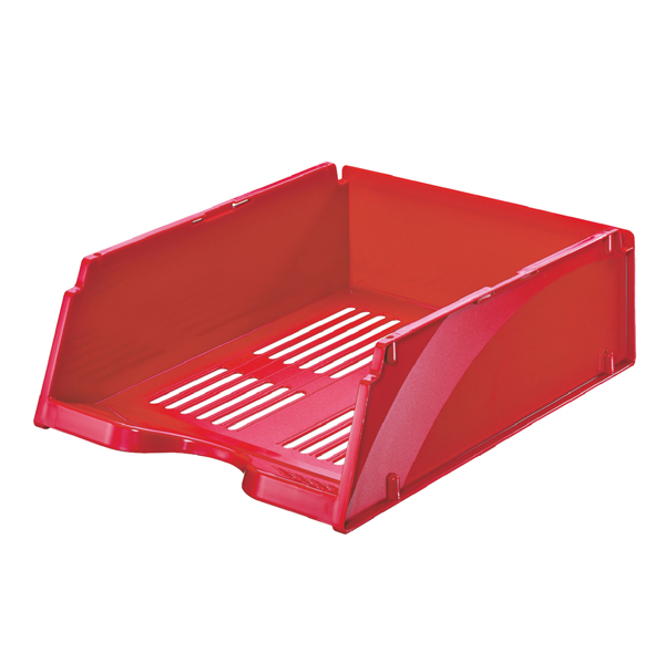  Vaschetta portacorrispondenza Transit Jumbo - 26,8 x 33,8 x 11,5 cm - rosso - Esselte 