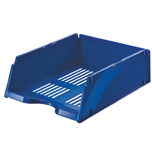  Vaschetta portacorrispondenza Transit Jumbo - 26,8 x 33,8 x 11,5 cm - blu - Esselte 