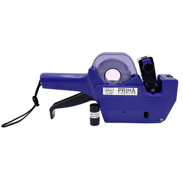  Prezzatrice Lebez 200 - 1 banda - 8 colonne - con €uro - nero - Lebez 