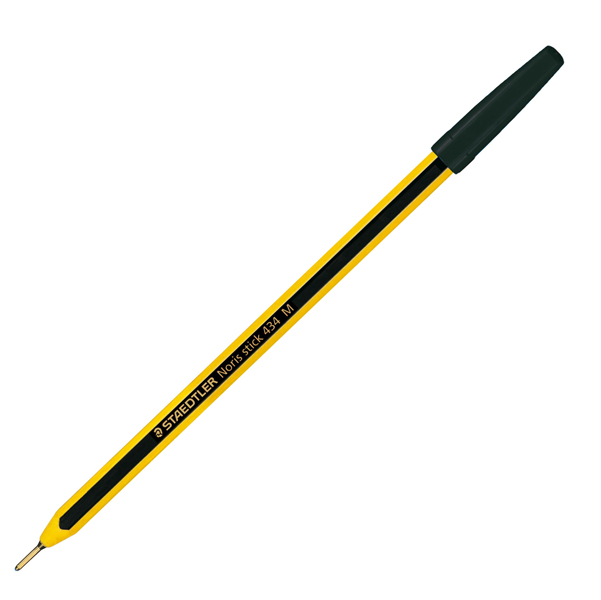  Penna a sfera Noris Stick - punta 1,0mm - nero - Staedtler - conf. 20 pz 