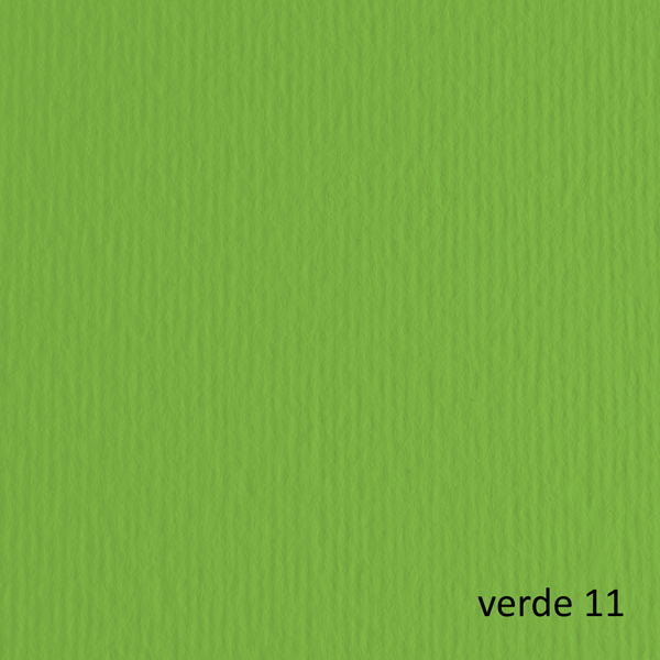  Cartoncino Elle Erre - 70 x 100 cm - 220 gr - verde 111 - Fabriano - blister 10 fogli 