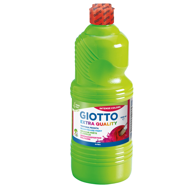  Tempera pronta - 1000ml - verde chiaro - Giotto 