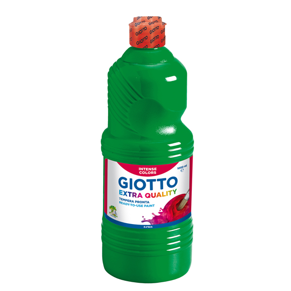  Tempera pronta - 1000ml - verde - Giotto 