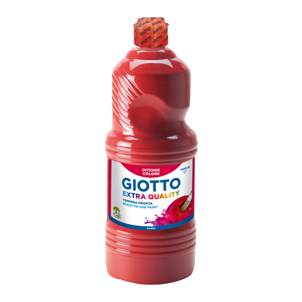  Tempera pronta - 1000ml - rosso scarlatto - Giotto 