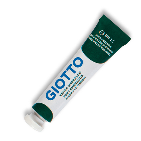  Tempera Tubo 7 - 21ml - verde smeraldo - Giotto 