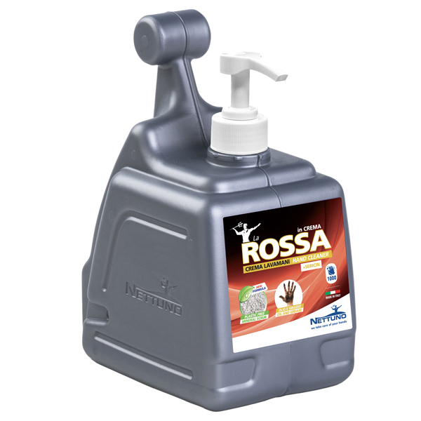  Crema lavamani La Rossa - dispenser T-box - 3 L - sandalo/pachouli - Nettuno 