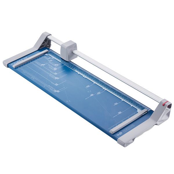  Taglierina a rullo Hobby 508 - 58 x 21 cm - 460 mm (A3) - 6 fogli - blu/grigio - Dahle 