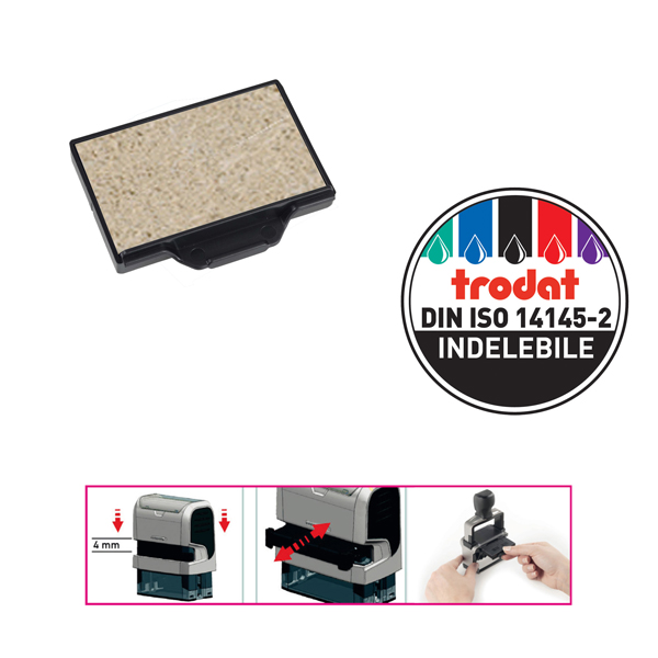  Tampone di ricambio 6/56 - neutro - Trodat 
