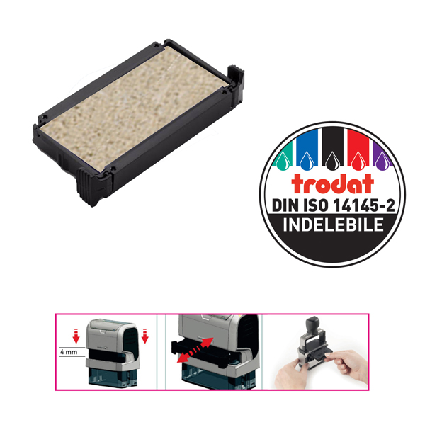  Tampone di ricambio 6/4910 - neutro - Trodat 