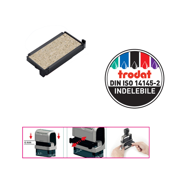  Tampone di ricambio 6/4912 - neutro - Trodat 