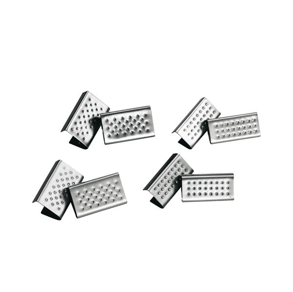  Sigilli 13-la per regge in plastica - larghezza 13 mm - Romeo Maestri - conf. 2500 pezzi 