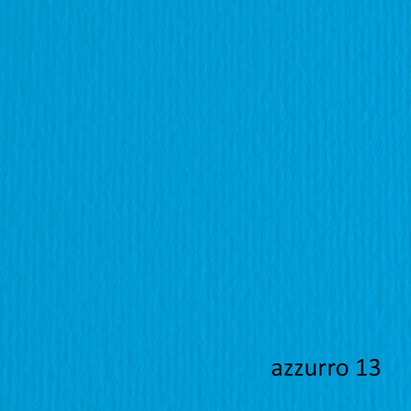  Cartoncino Elle Erre - 50 x 70 cm - 220 gr - azzurro 113 - Fabriano - blister 20 fogli 
