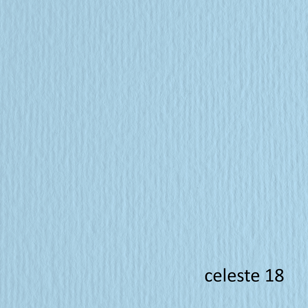  Cartoncino Elle Erre - 50 x 70 cm - 220 gr - celeste 118 - Fabriano - blister 20 fogli 