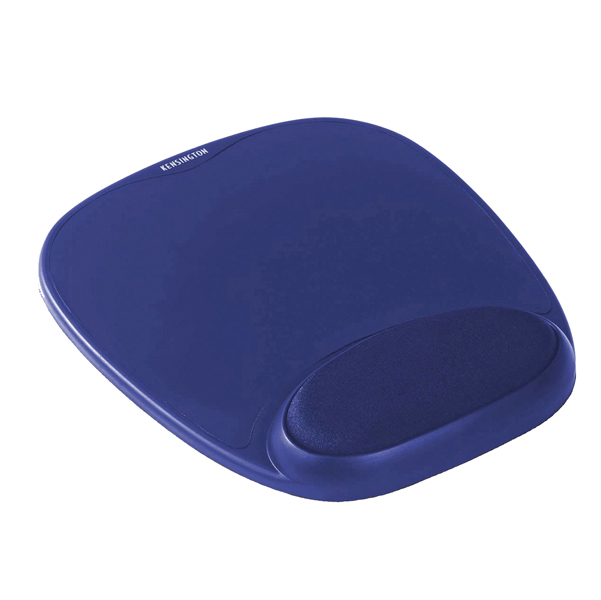  Mousepad con poggiapolsi - Memory Foam - blu - Kensington 