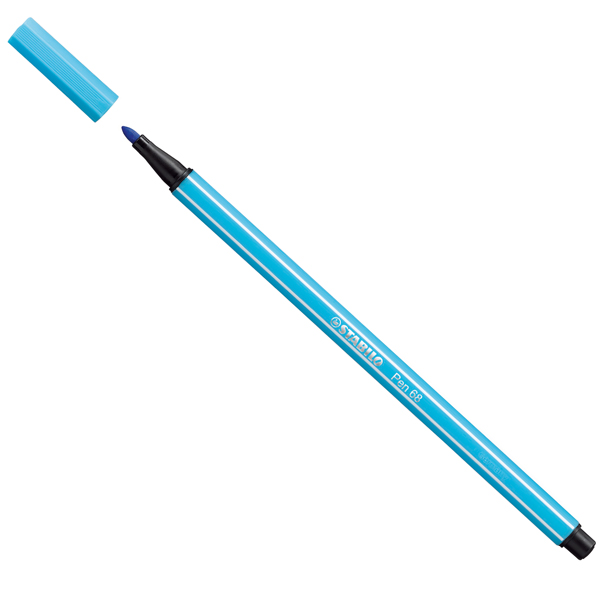  Pennarello Pen 68 - azzurro 57 - Stabilo 