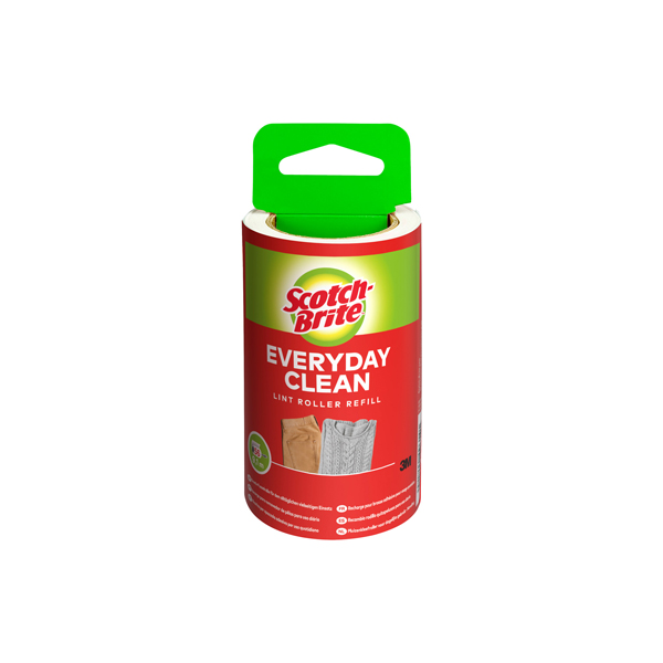  Ricambio LR2 per spazzola adesiva LR1 - 9,1 cm - 56 fogli - Scotch-Brite 