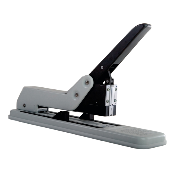  Cucitrice da tavolo 130 - braccio lungo - max 180 fogli - grigio/nero - Molho Leone 