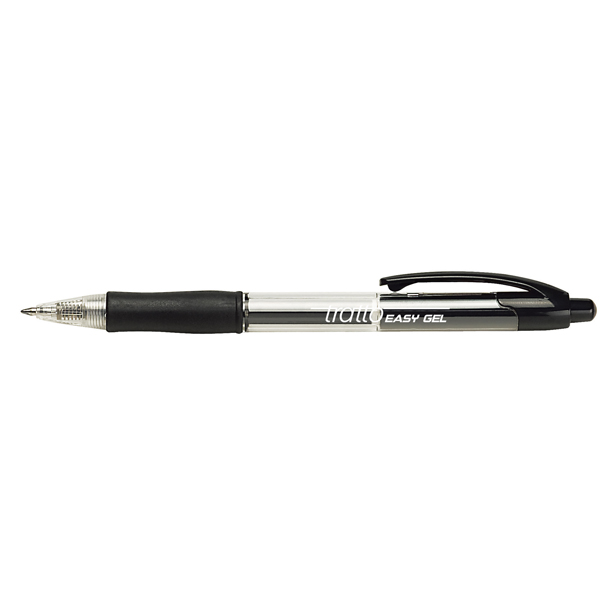  Penna a sfera a scatto Easy gel - tratto 0,5mm - nero - Tratto 