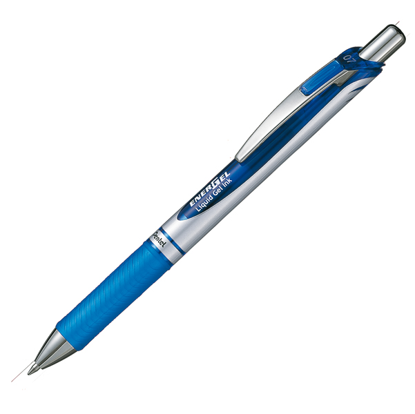  Roller a scatto Energel XM Click - punta 0,7 mm - blu - Pentel 