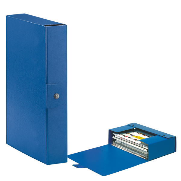  Scatola progetto Eurobox - dorso 6 cm - 25 x 35 cm - blu - Esselte 