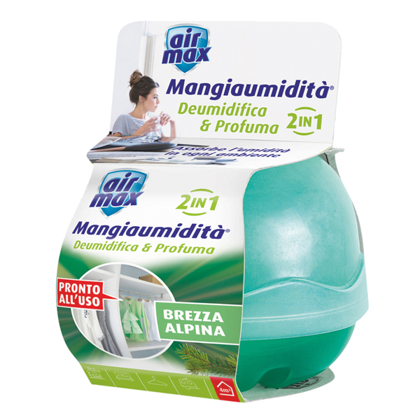  Kit Mangiaumidità 2 in 1 Deo Brezza Alpina - 40 gr - Air Max 