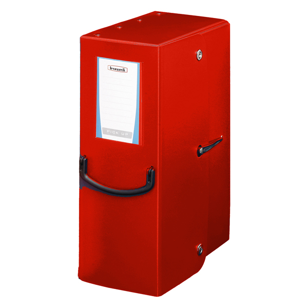  Scatola archivio Pick Up - dorso 12 cm - 35 x 25 cm - rosso - Fellowes 