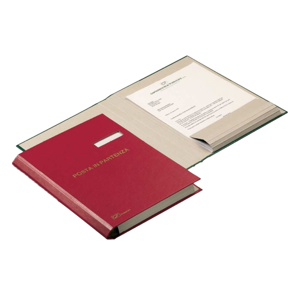  Cartella portadocumenti - POSTA IN PARTENZA - 24x34 cm - Fraschini 