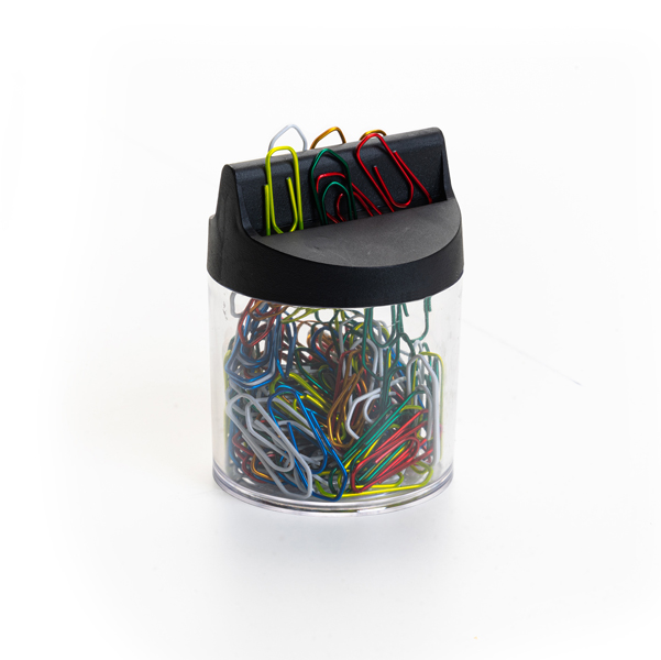  Fermagli metallizzati Leone Color - n. 2 - 2,6 cm - colori assortiti - Leone - conf. 125 pezzi 