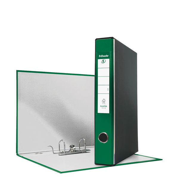  Registratore Eurofile G52 - dorso 5 cm - commerciale 23 x 30 cm - verde - Esselte 