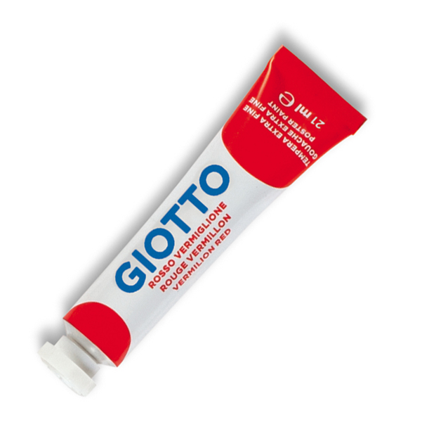  Tempera Tubo 7 - 21ml - rosso vermiglione - Giotto 