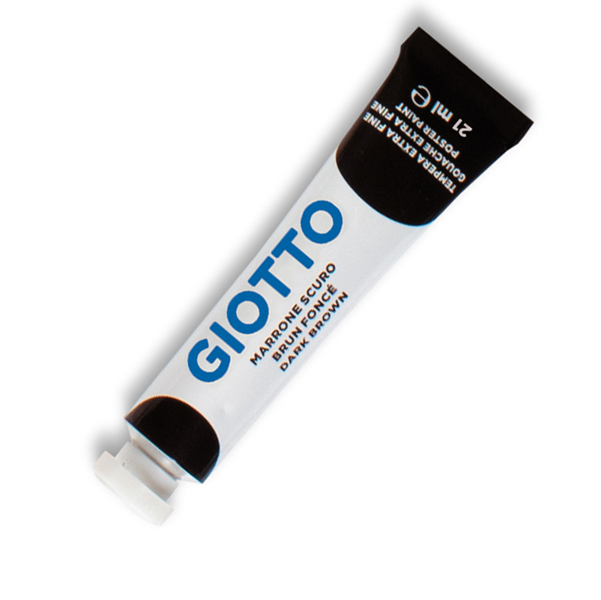  Tempera Tubo 7 - 21ml - marrone - Giotto 