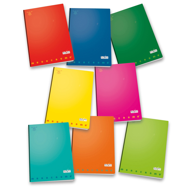  Maxiquaderno Monocromo - A4 - riga di 1a - 38 fogli - 100gr - Pigna 