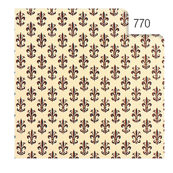  Rotolo Cartarivesto Rex 58 - lavabile - 50 x 500 cm - giglio marrone - Rex Sadoch 