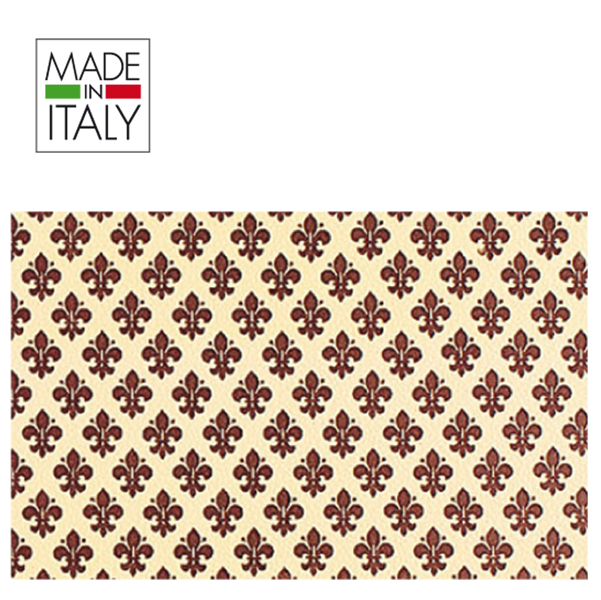  Rotolo Cartarivesto Rex Taco - lavabile - adesivo - 49 x 300 cm - giglio marrone - Rex Sadoch 