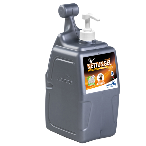  Gel lavamani NettunGel Orange - al limone/arancio - Nettuno - dispenser T-box da 5 L 