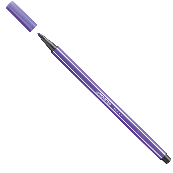  Pennarello Pen 68 - viola 55 - Stabilo 