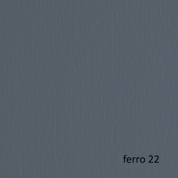  Cartoncino Elle Erre - 70 x 100 cm - 220 gr - ferro 122 - Fabriano - blister 10 fogli 