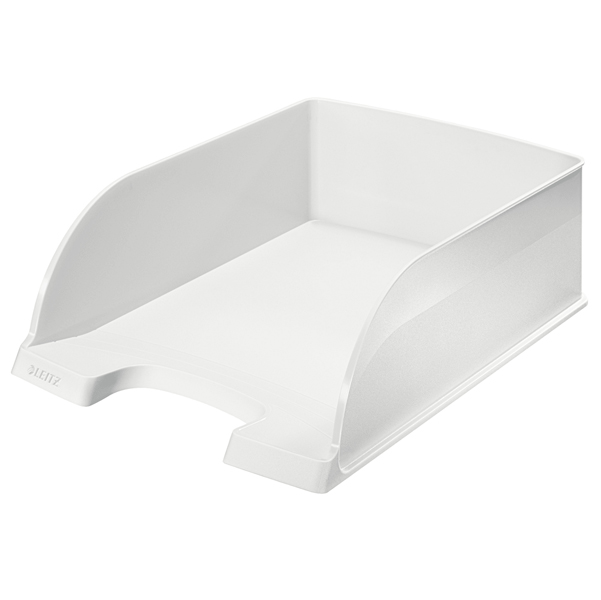  Vaschetta portacorrispondenza Leitz Plus Jumbo - 25,5 x 10,3 x 36 cm - bianco - Leitz 