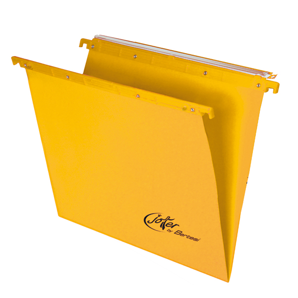  CARTELLA SOSPESA CASSETTO 33/V GIALLO JOKER BERTESI 