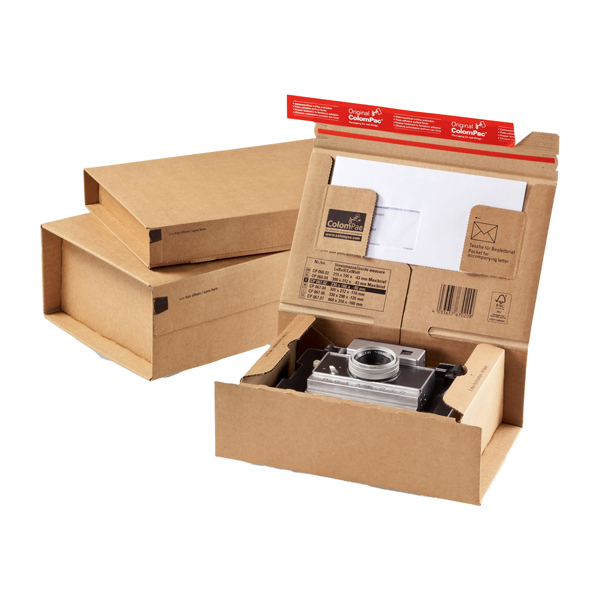  Scatola CP 067 - per spedizioni - A3+ - 46 x 31 x 16 cm - cartone - avana - ColomPac 
