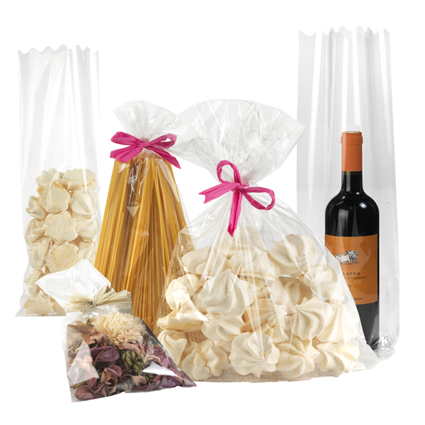  Busta regalo Crystal - 20 x 35 cm - 30 micron - trasparente - PNP - conf. 100 pezzi 