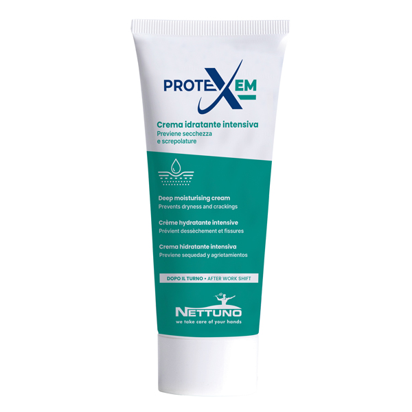  Crema mani Protexem Rinnova - iris - idratante - emolliente - 100 ml - Nettuno 