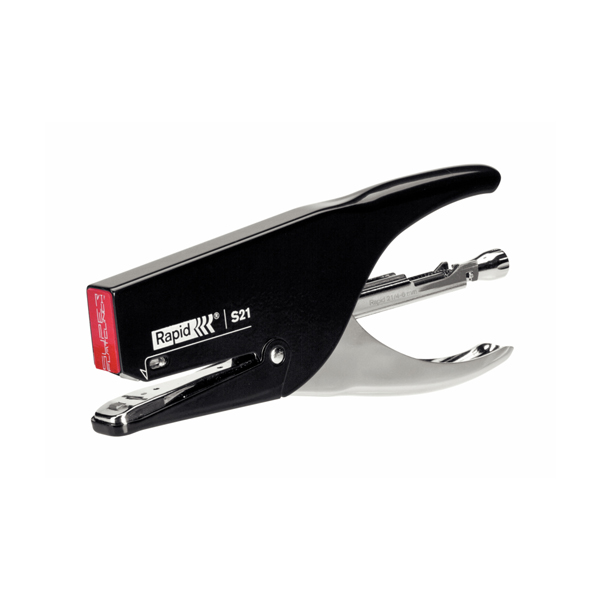  Cucitrice a pinza Supreme S21 S flat - nero - Rapid 