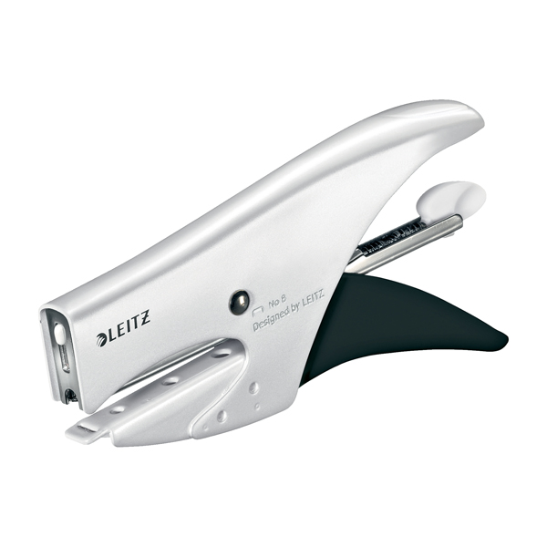  Cucitrice Wow a pinza 5547 - bianco metallizzato - Leitz 