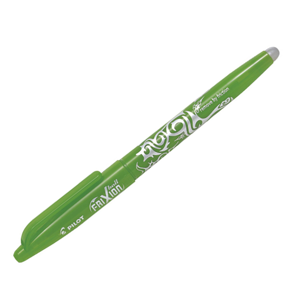  Penna a sfera Frixionball - punta 0,7mm - verde lime - Pilot 