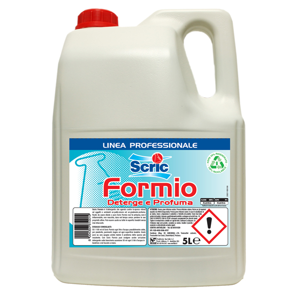  Detergente igienizzante Formio - per pavimenti - 5 L - Scric 