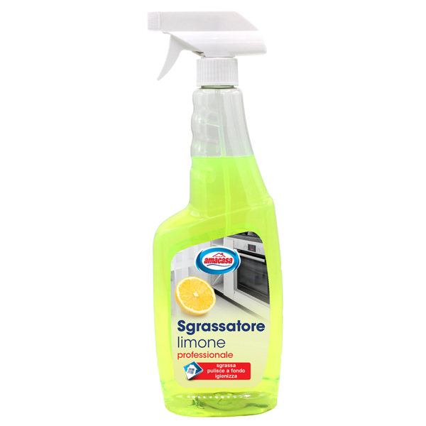  Sgrassatore professional - limone - 750 ml - Amacasa 