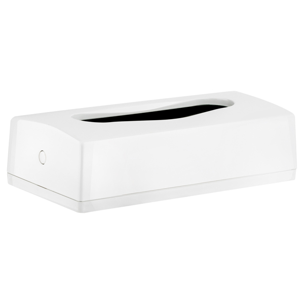  Dispenser per veline di carta - da muro - 27x7x14 cm - bianco - Mar Plast 