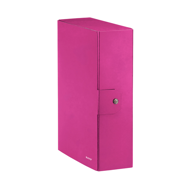  Scatola progetto WOW - dorso 10 cm - fucsia metallizzato - Leitz 