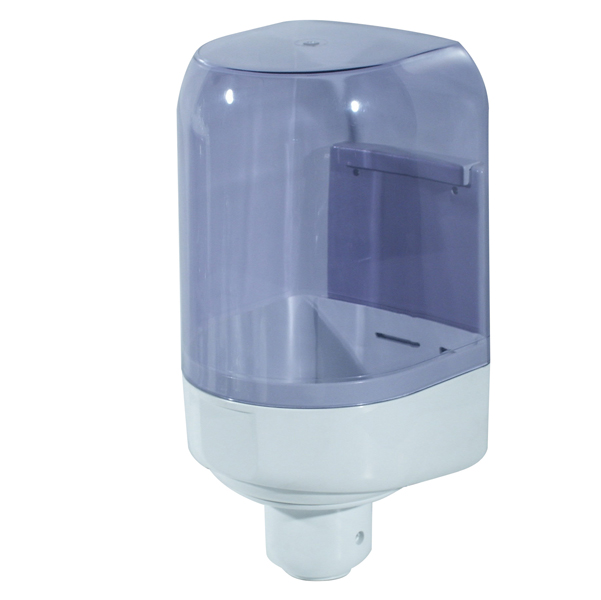  Dispenser asciugamani a spirale Prestige - formato Mini - 16,6x18,5x29,3 cm - bianco/azzurro trasparente - Mar Plast 